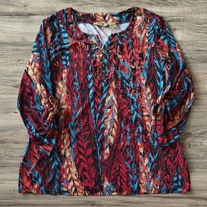 EUC Studded Multicolor Blouse
